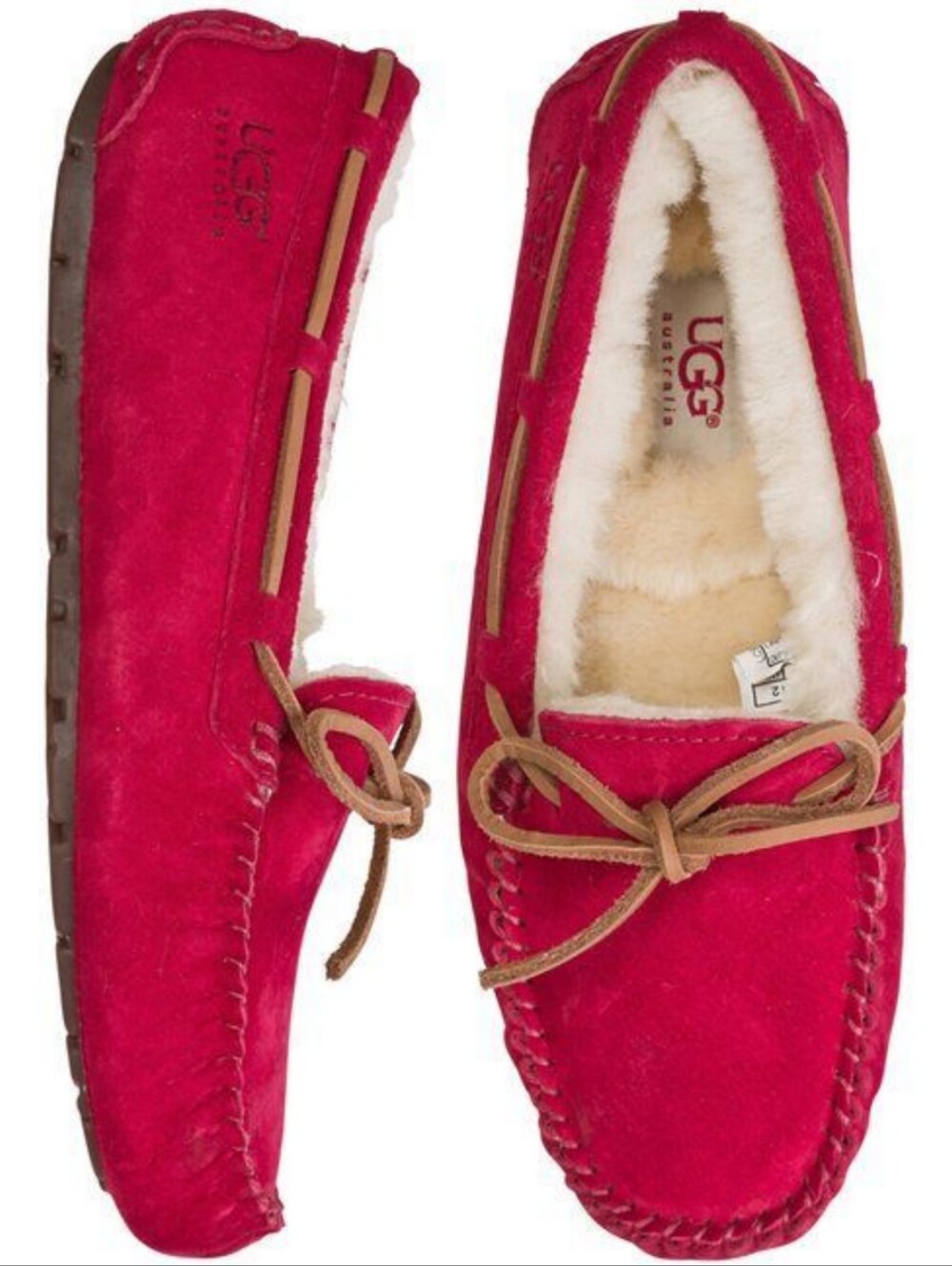 UGG Dakota Slipper Jester Red Size 8 | Women’s Red Shearling Moccasin